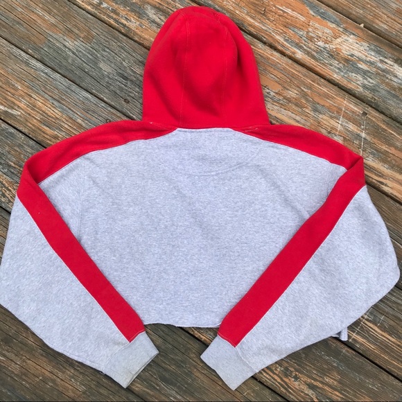 Vintage UGA Cropped Hoodie - Picture 4 of 4